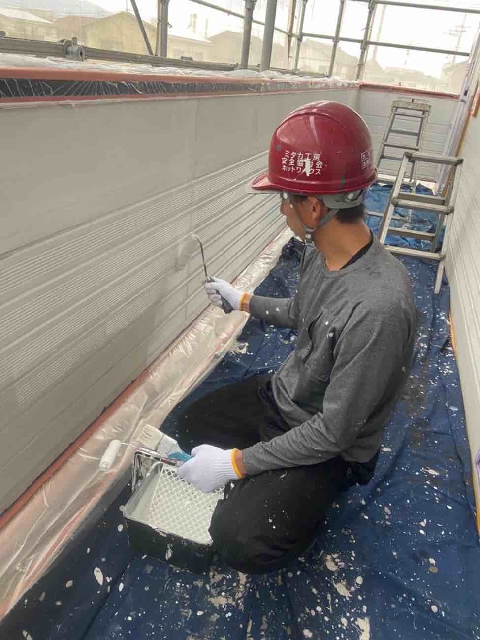 群馬県前橋市　外壁塗装工事　施工事例 画像
