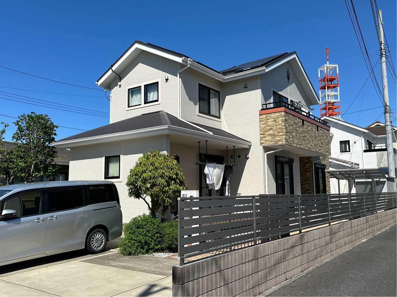 前橋市　N様邸　屋根・外壁塗装工事 画像
