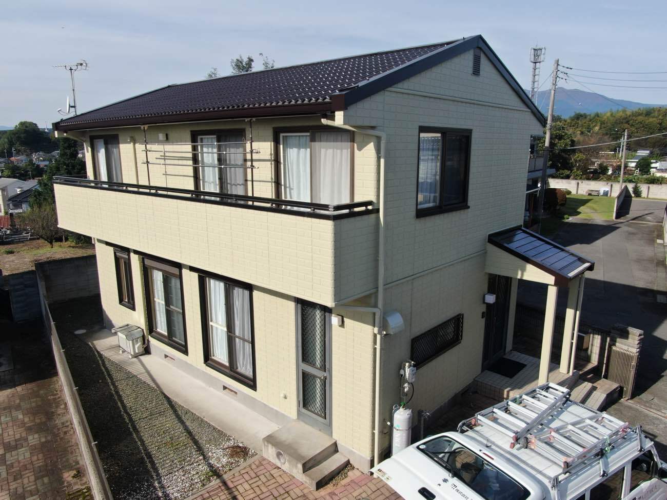 前橋市　K様邸　外壁塗装工事 画像