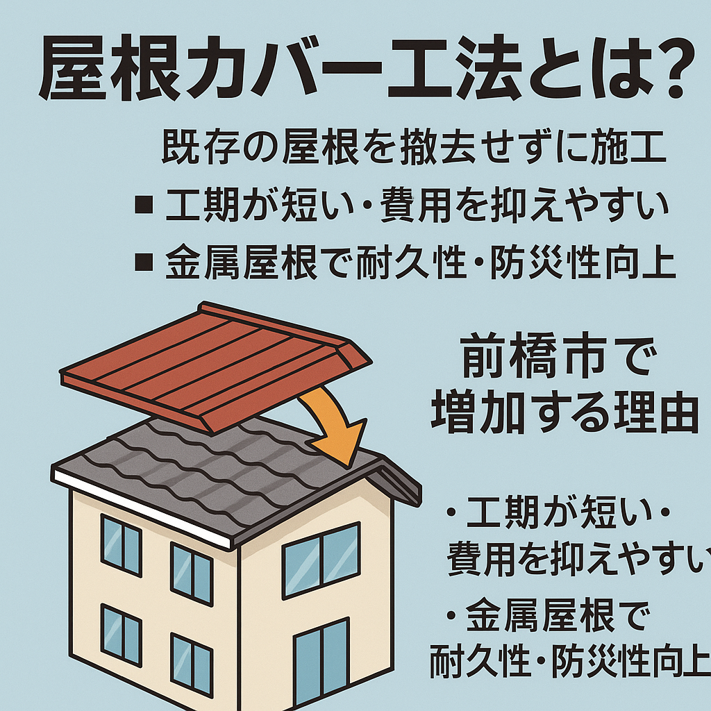 【前橋市】前橋市で屋根カバー工事に火災保険は使える？条件・申請の流れ・注意点を解説！ 画像