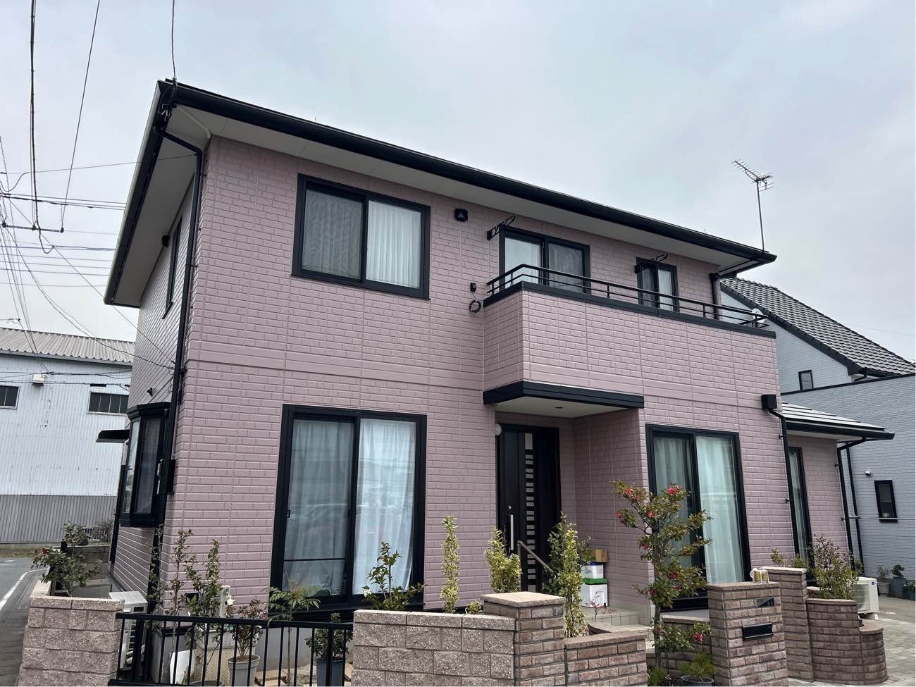 前橋市　K様邸　外壁塗装工事 画像