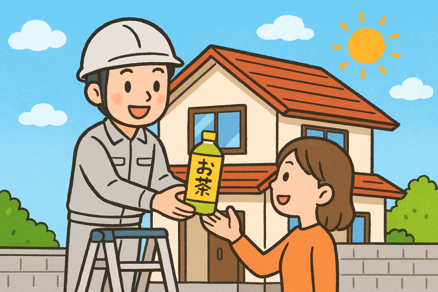 【前橋市】前橋で外壁塗装をお願いするとき、お茶出しは必要？職人が喜ぶ心遣いとは 画像