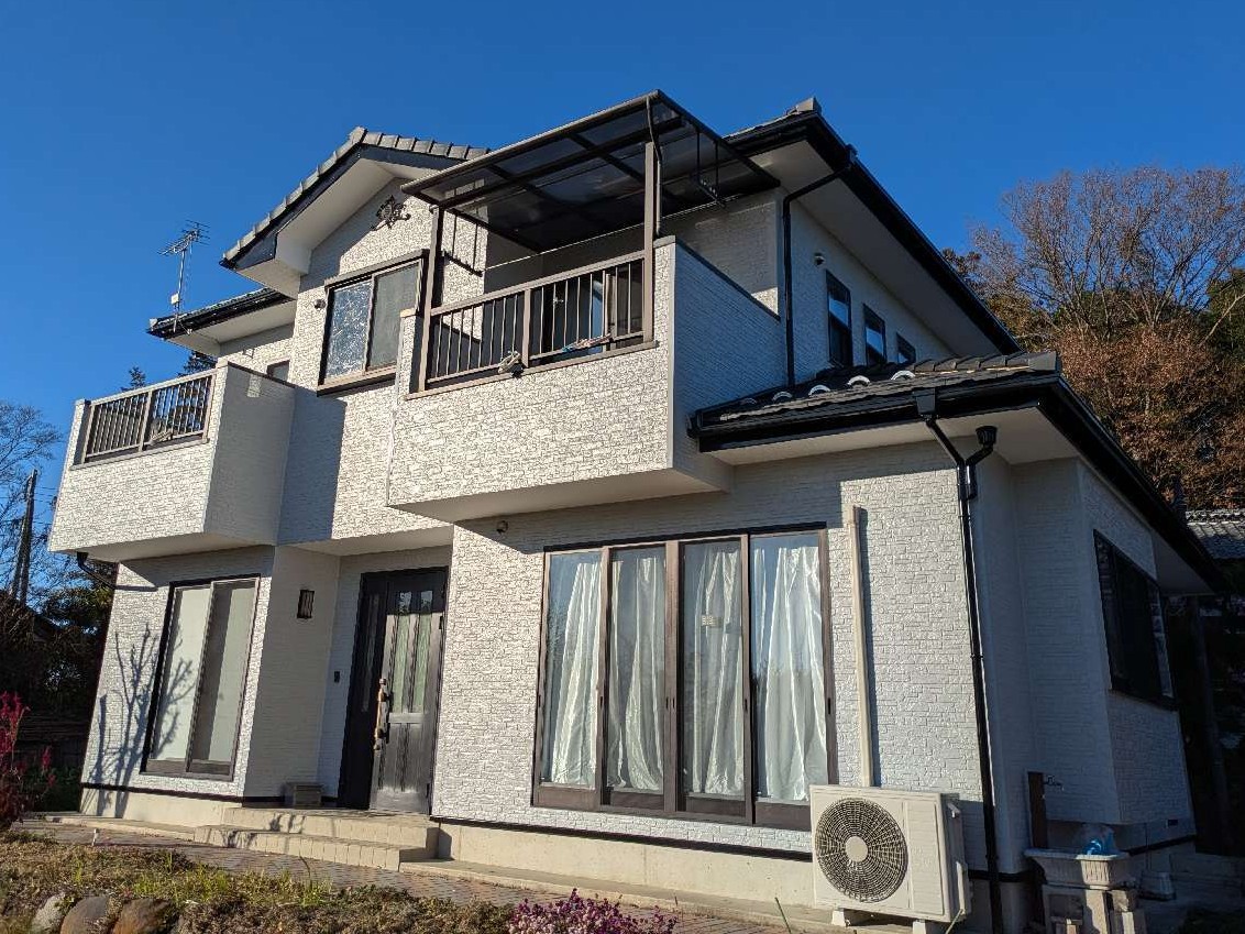 前橋市　S様邸　外壁塗装工事 画像