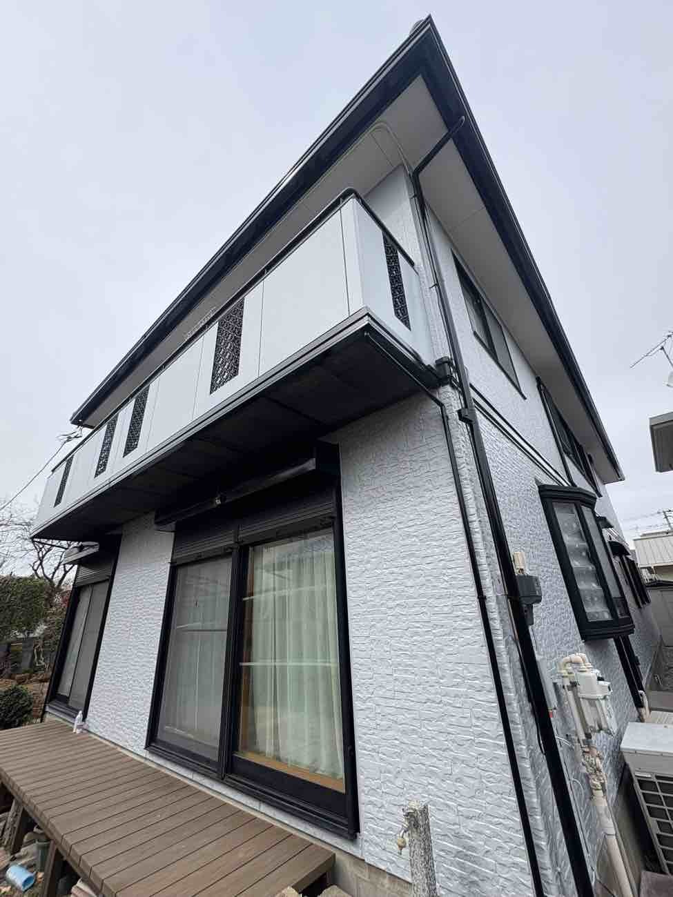 前橋市　K様邸　外壁塗装工事 画像